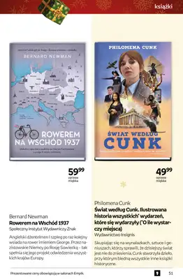 Empik - gazetka promocyjna Tom kultury: książki od czwartku 11.12 do wtorku 23.12 - strona 51