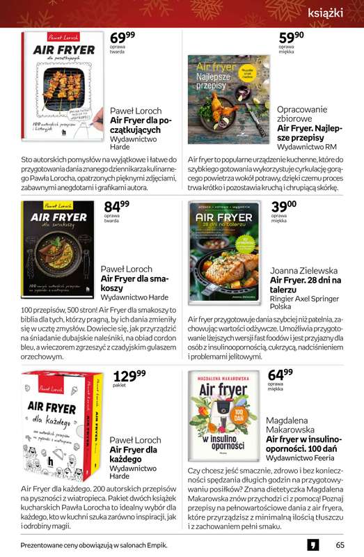 Empik - gazetka promocyjna Tom kultury: książki od czwartku 11.12 do wtorku 23.12 - strona 65