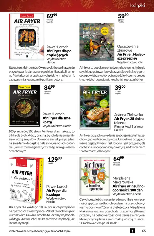 Empik - gazetka promocyjna Tom kultury: książki od czwartku 11.12 do wtorku 23.12 - strona 65