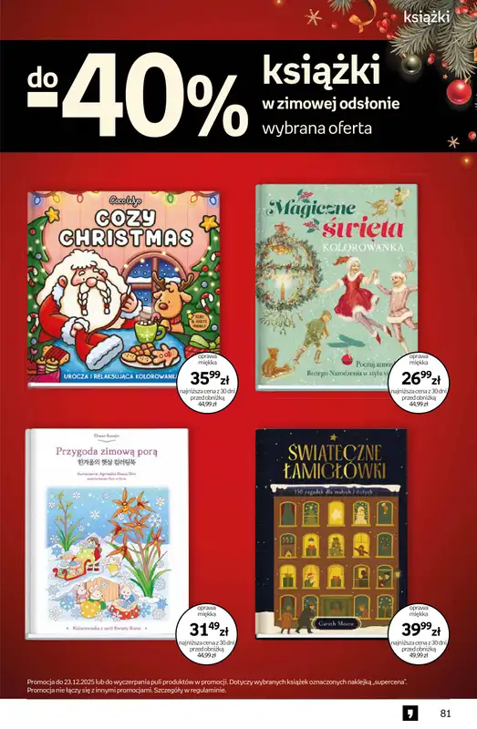 Empik - gazetka promocyjna Tom kultury: książki od czwartku 11.12 do wtorku 23.12 - strona 81