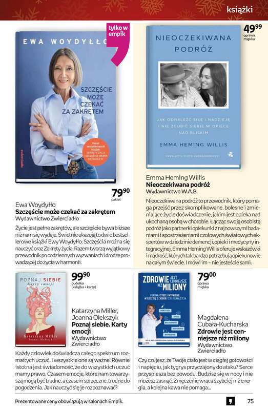 Empik - gazetka promocyjna Tom kultury: książki od czwartku 11.12 do wtorku 23.12 - strona 75