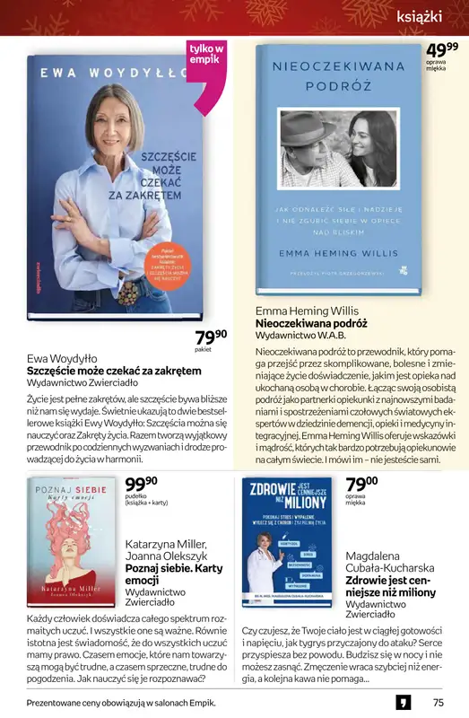 Empik - gazetka promocyjna Tom kultury: książki od czwartku 11.12 do wtorku 23.12 - strona 75