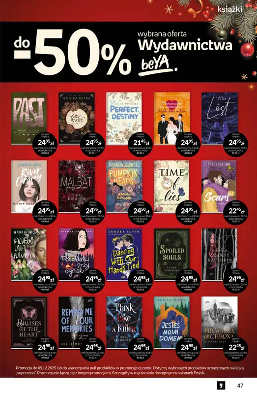 Empik - gazetka promocyjna Tom kultury: książki od czwartku 11.12 do wtorku 23.12 - strona 47