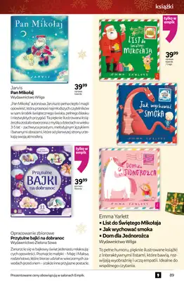 Empik - gazetka promocyjna Tom kultury: książki od czwartku 11.12 do wtorku 23.12 - strona 89