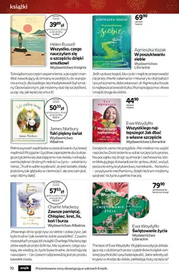 Empik - gazetka promocyjna Tom kultury: książki od czwartku 11.12 do wtorku 23.12 - strona 70
