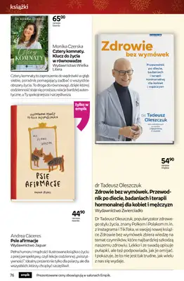 Empik - gazetka promocyjna Tom kultury: książki od czwartku 11.12 do wtorku 23.12 - strona 76
