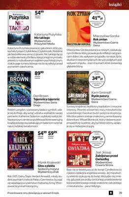 Empik - gazetka promocyjna Tom kultury: książki od czwartku 11.12 do wtorku 23.12 - strona 39