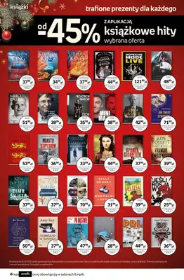 Empik - gazetka promocyjna Tom kultury: książki od czwartku 11.12 do wtorku 23.12 - strona 4
