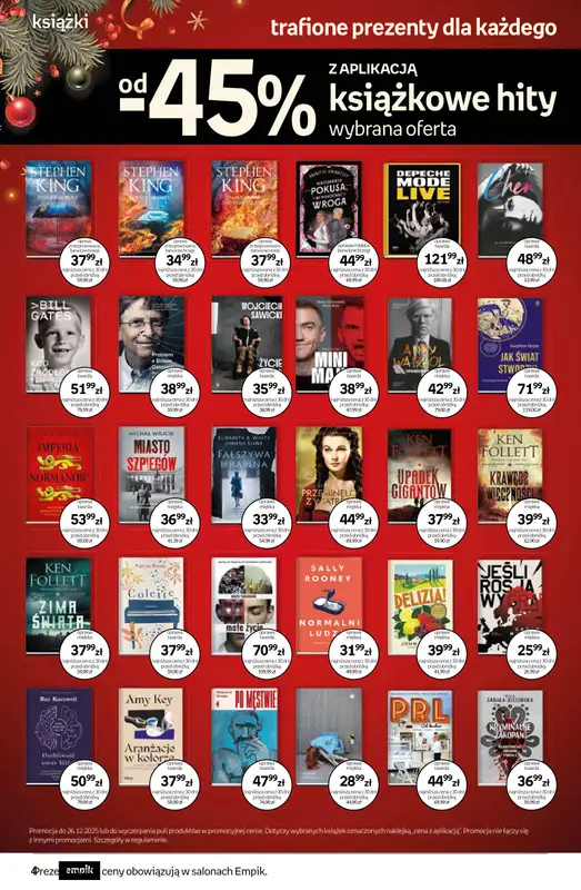 Empik - gazetka promocyjna Tom kultury: książki od czwartku 11.12 do wtorku 23.12 - strona 4