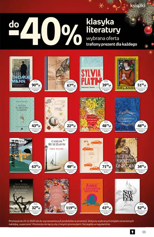 Empik - gazetka promocyjna Tom kultury: książki od czwartku 11.12 do wtorku 23.12 - strona 11