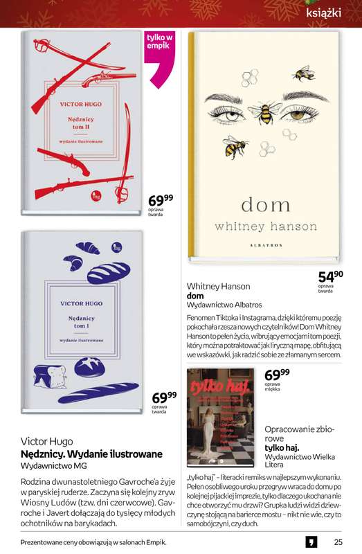Empik - gazetka promocyjna Tom kultury: książki od czwartku 11.12 do wtorku 23.12 - strona 25