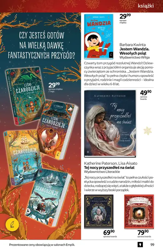 Empik - gazetka promocyjna Tom kultury: książki od czwartku 11.12 do wtorku 23.12 - strona 99