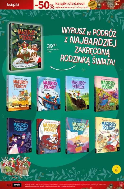 Empik - gazetka promocyjna Tom kultury: książki od czwartku 11.12 do wtorku 23.12 - strona 104