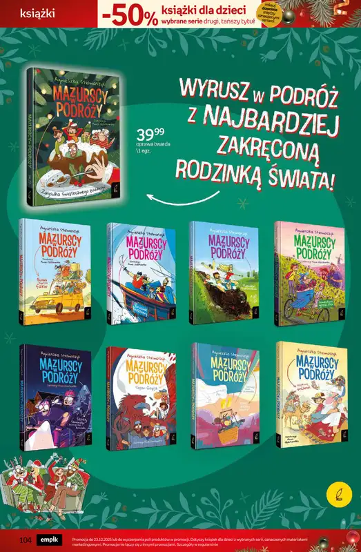 Empik - gazetka promocyjna Tom kultury: książki od czwartku 11.12 do wtorku 23.12 - strona 104