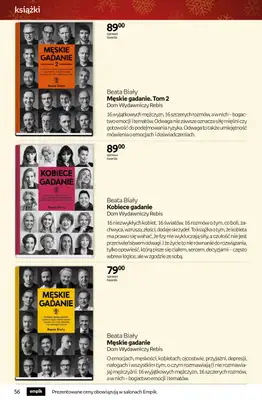 Empik - gazetka promocyjna Tom kultury: książki od czwartku 11.12 do wtorku 23.12 - strona 56