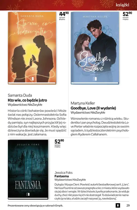 Empik - gazetka promocyjna Tom kultury: książki od czwartku 11.12 do wtorku 23.12 - strona 29