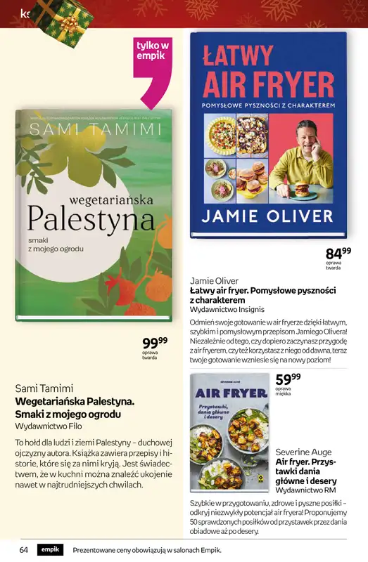 Empik - gazetka promocyjna Tom kultury: książki od czwartku 11.12 do wtorku 23.12 - strona 64