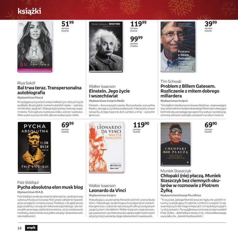 Empik - gazetka promocyjna Katalog xmass od czwartku 11.12 do wtorku 23.12 - strona 15