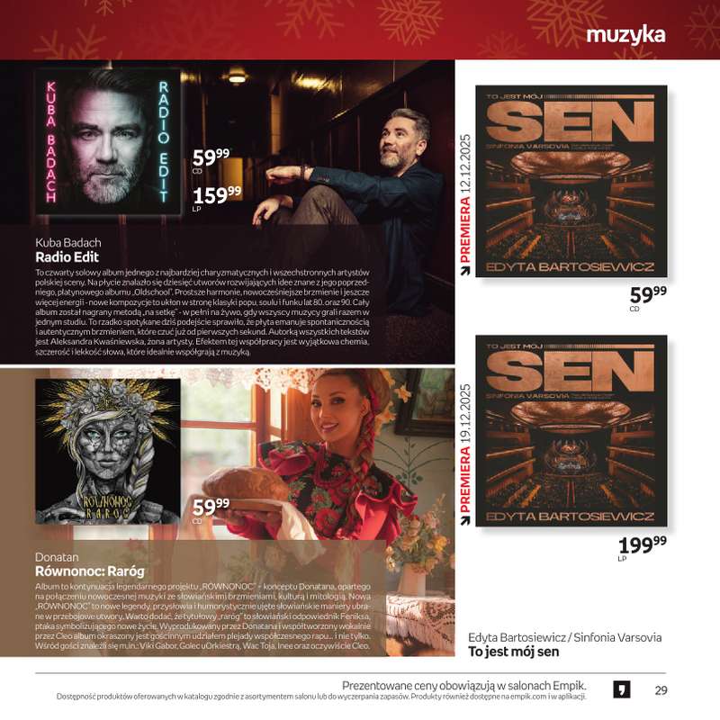 Empik - gazetka promocyjna Katalog xmass od czwartku 11.12 do wtorku 23.12 - strona 30