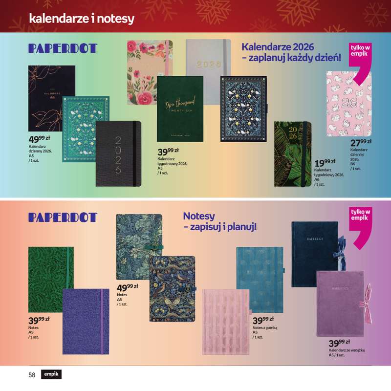 Empik - gazetka promocyjna Katalog xmass od czwartku 11.12 do wtorku 23.12 - strona 59