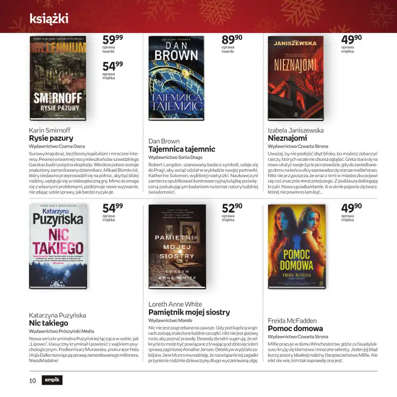 Empik - gazetka promocyjna Katalog xmass od czwartku 11.12 do wtorku 23.12 - strona 11