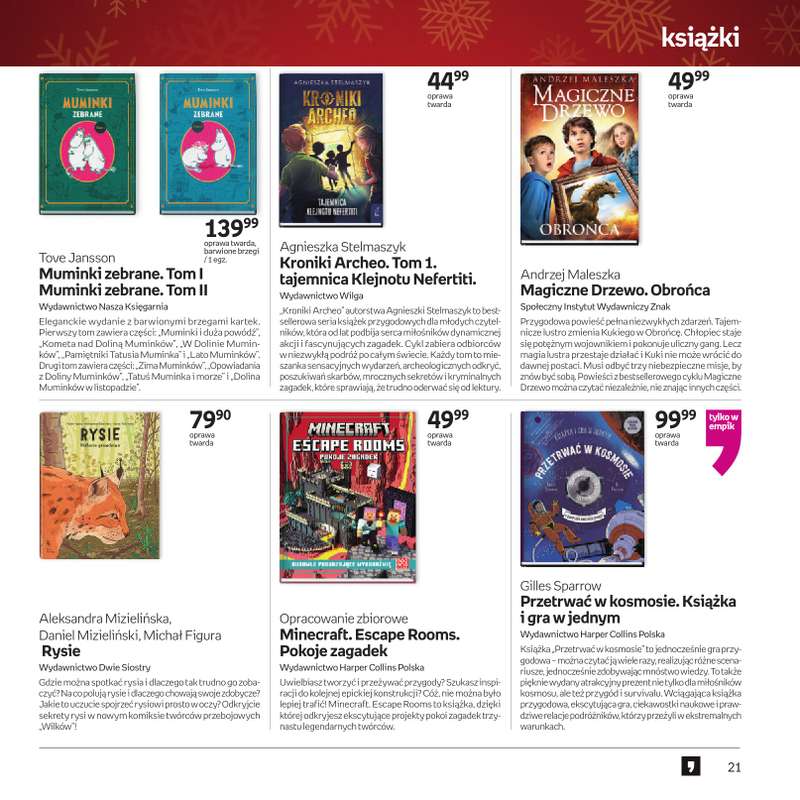 Empik - gazetka promocyjna Katalog xmass od czwartku 11.12 do wtorku 23.12 - strona 22