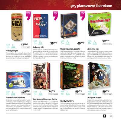 Empik - gazetka promocyjna Katalog xmass od czwartku 11.12 do wtorku 23.12 - strona 44