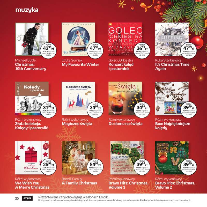 Empik - gazetka promocyjna Katalog xmass od czwartku 11.12 do wtorku 23.12 - strona 31