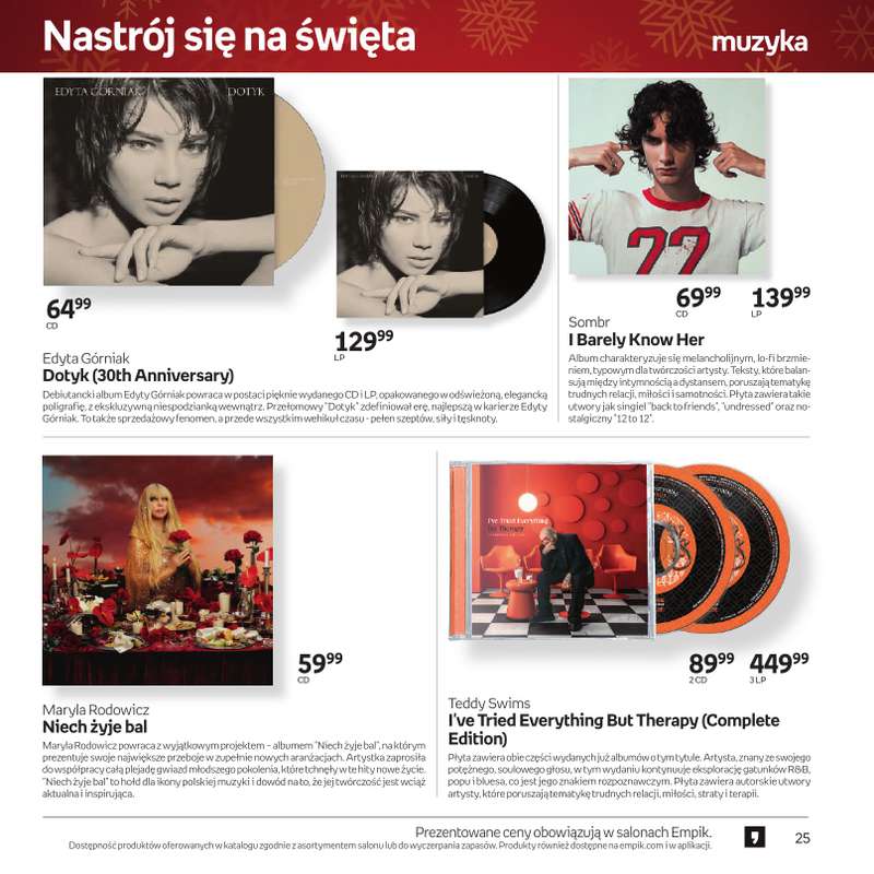 Empik - gazetka promocyjna Katalog xmass od czwartku 11.12 do wtorku 23.12 - strona 26