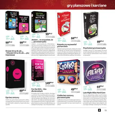 Empik - gazetka promocyjna Katalog xmass od czwartku 11.12 do wtorku 23.12 - strona 52