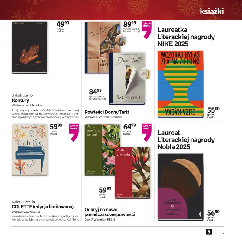 Empik - gazetka promocyjna Katalog xmass od czwartku 11.12 do wtorku 23.12 - strona 4
