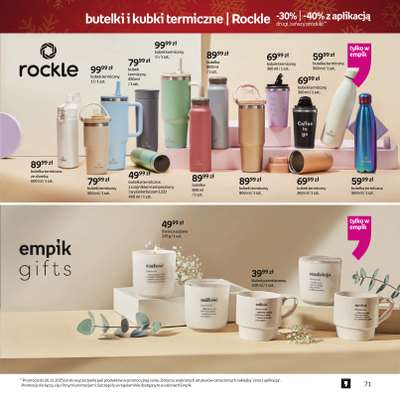 Empik - gazetka promocyjna Katalog xmass od czwartku 11.12 do wtorku 23.12 - strona 72