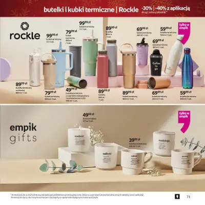 Empik - gazetka promocyjna Katalog xmass od czwartku 11.12 do wtorku 23.12 - strona 72