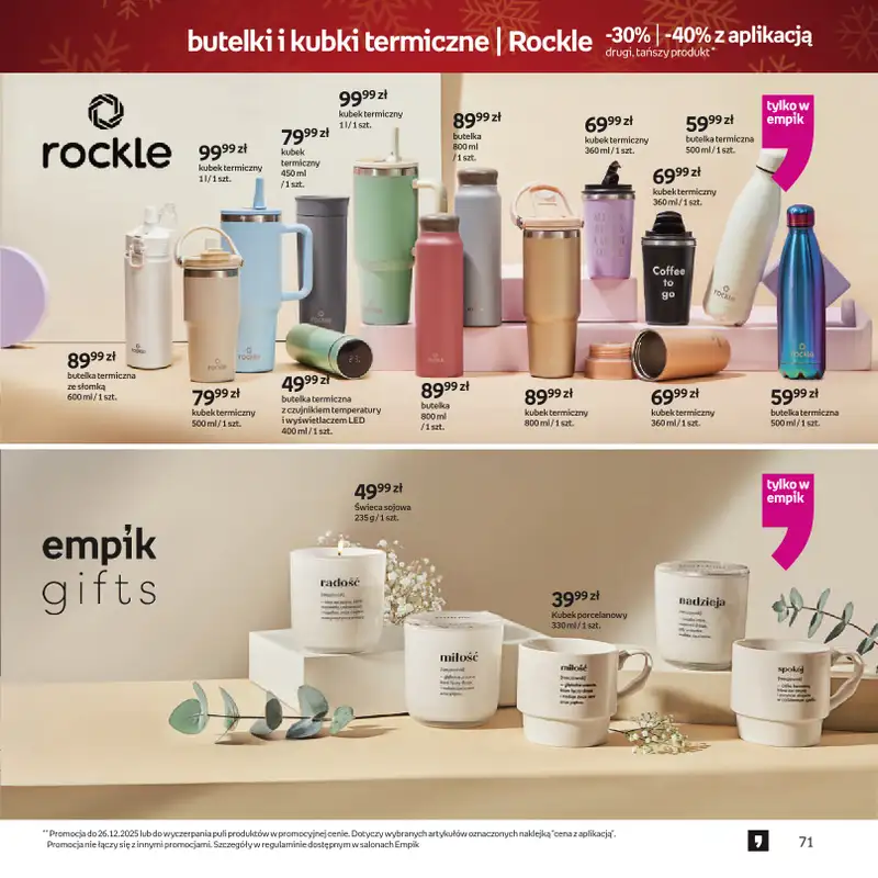 Empik - gazetka promocyjna Katalog xmass od czwartku 11.12 do wtorku 23.12 - strona 72