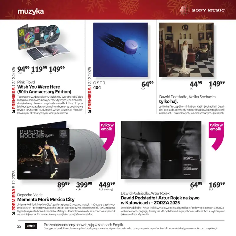 Empik - gazetka promocyjna Katalog xmass od czwartku 11.12 do wtorku 23.12 - strona 23