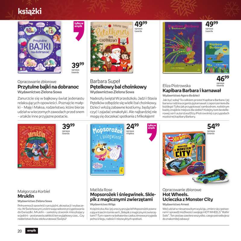 Empik - gazetka promocyjna Katalog xmass od czwartku 11.12 do wtorku 23.12 - strona 21