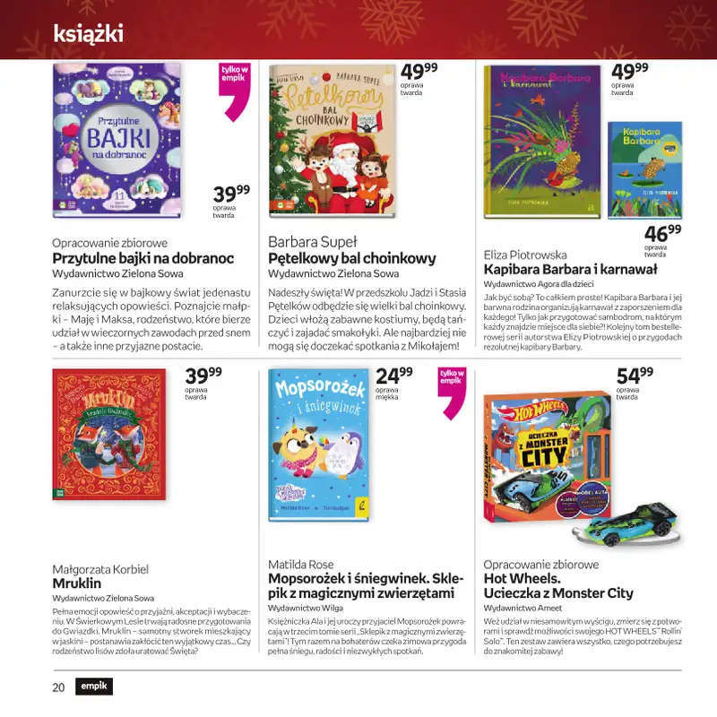 Empik - gazetka promocyjna Katalog xmass od czwartku 11.12 do wtorku 23.12 - strona 21