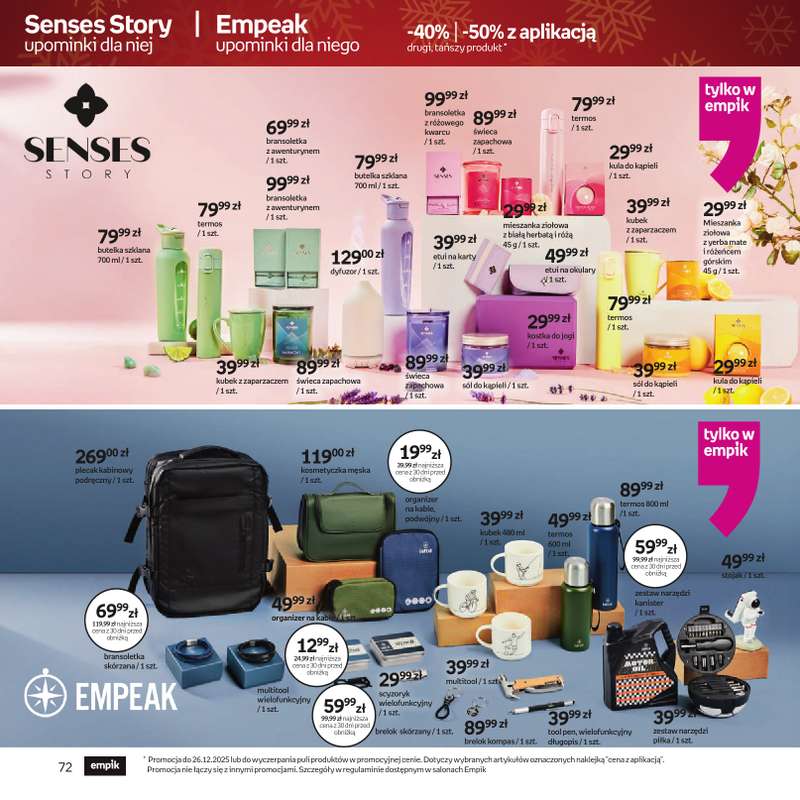 Empik - gazetka promocyjna Katalog xmass od czwartku 11.12 do wtorku 23.12 - strona 73