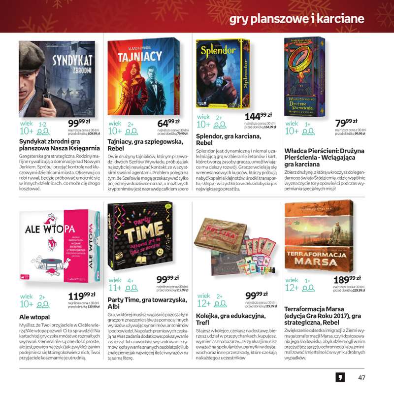 Empik - gazetka promocyjna Katalog xmass od czwartku 11.12 do wtorku 23.12 - strona 48