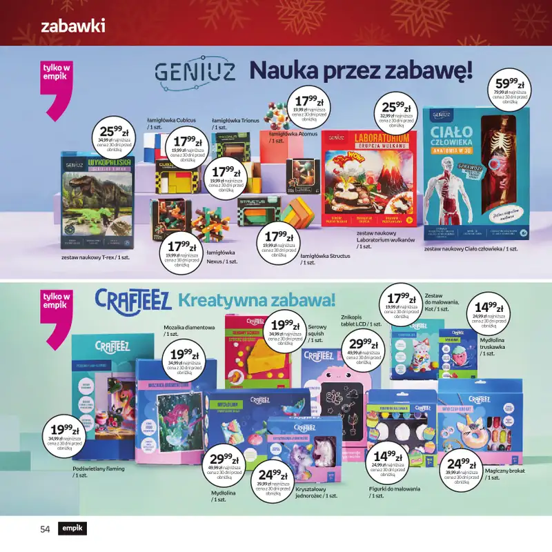 Empik - gazetka promocyjna Katalog xmass od czwartku 11.12 do wtorku 23.12 - strona 55