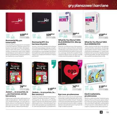 Empik - gazetka promocyjna Katalog xmass od czwartku 11.12 do wtorku 23.12 - strona 54