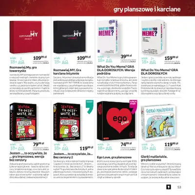 Empik - gazetka promocyjna Katalog xmass od czwartku 11.12 do wtorku 23.12 - strona 54