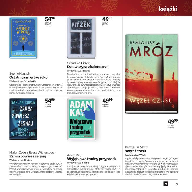 Empik - gazetka promocyjna Katalog xmass od czwartku 11.12 do wtorku 23.12 - strona 10