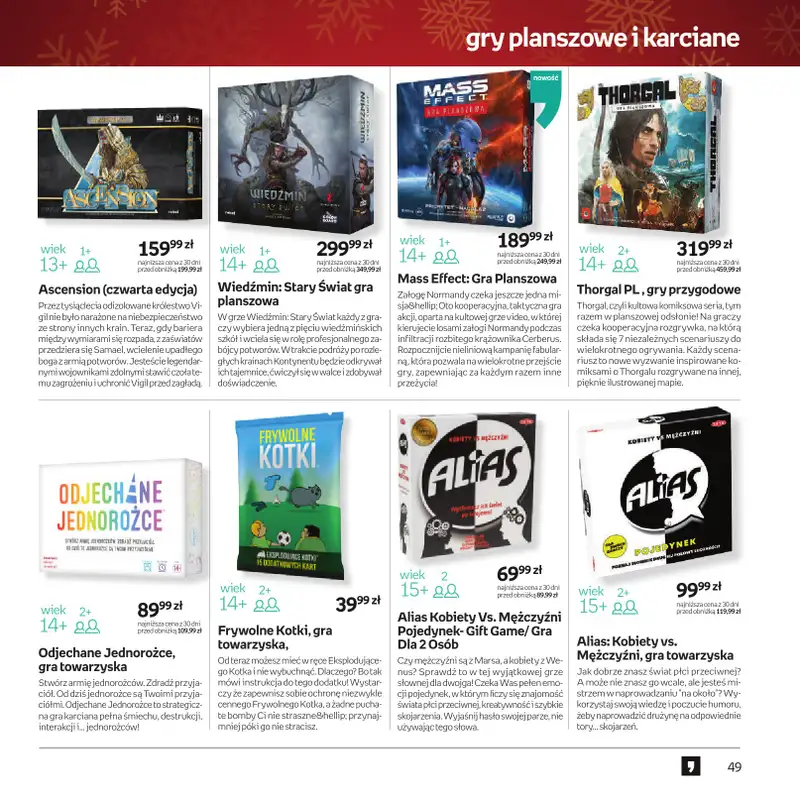 Empik - gazetka promocyjna Katalog xmass od czwartku 11.12 do wtorku 23.12 - strona 50