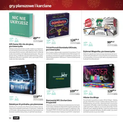 Empik - gazetka promocyjna Katalog xmass od czwartku 11.12 do wtorku 23.12 - strona 51