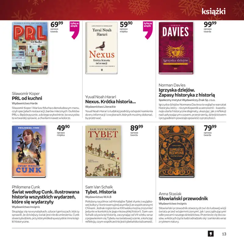 Empik - gazetka promocyjna Katalog xmass od czwartku 11.12 do wtorku 23.12 - strona 14