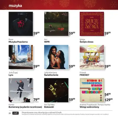Empik - gazetka promocyjna Katalog xmass od czwartku 11.12 do wtorku 23.12 - strona 29