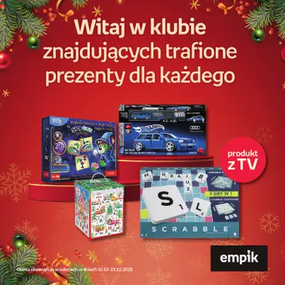 Empik - gazetka promocyjna Katalog zabawek od czwartku 11.12 do wtorku 23.12