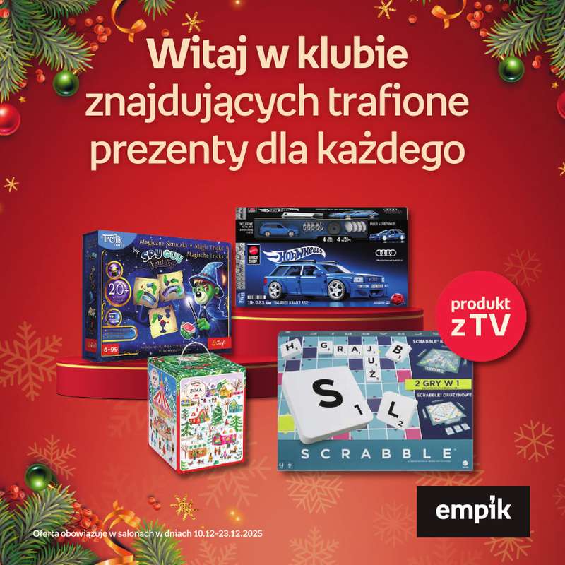Empik - gazetka promocyjna Katalog zabawek od czwartku 11.12 do wtorku 23.12