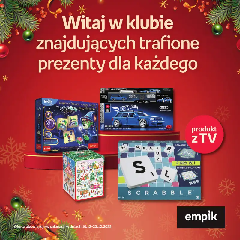 Empik - gazetka promocyjna Katalog zabawek od czwartku 11.12 do wtorku 23.12